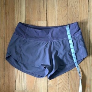 Lululemon purple shorts - size 2